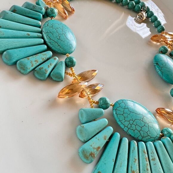 New! FP Utilia Stone Necklace - Picture 4 of 10